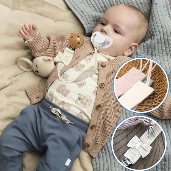 attache tetine personnalisable design mignon et adapte aux bébés