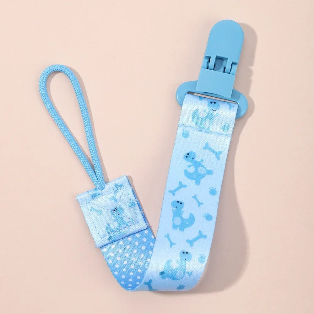 attache tetine personnalisable dinosaure
