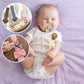 attache tetine personnalisable facile à clipser aux vêtements de bébé