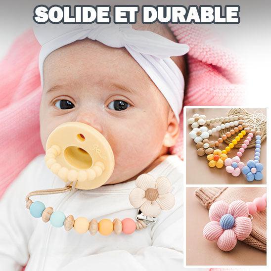 attache tetine personnalisable léger et confortable pour bébé