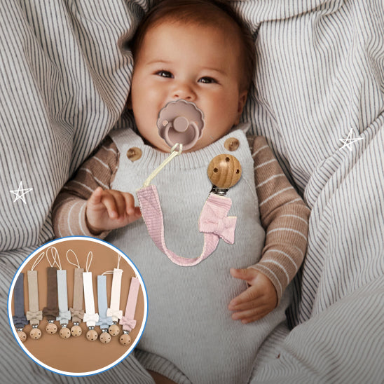 attache tetine personnalisable évite que la tétine tombe ou se perde