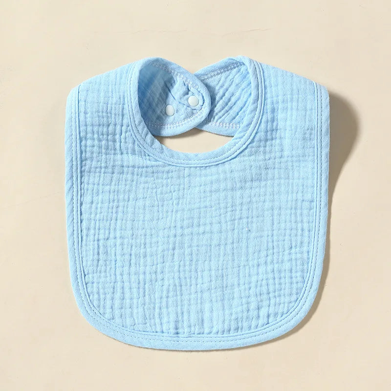 bavoir bébé bleu ciel