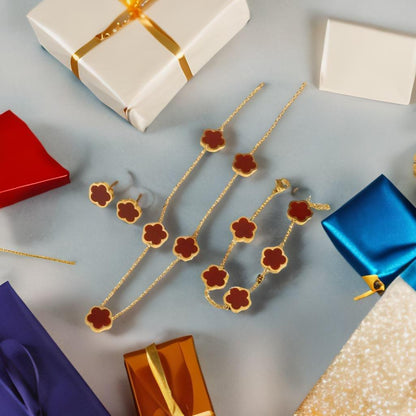 bijoux-acier-inoxydable-Rouge