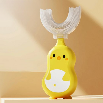 brosse a dent bebe couleur jaune