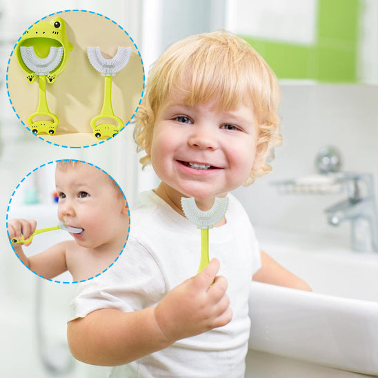 brosse a dent bebe en silicone douce pour gencives sensibles
