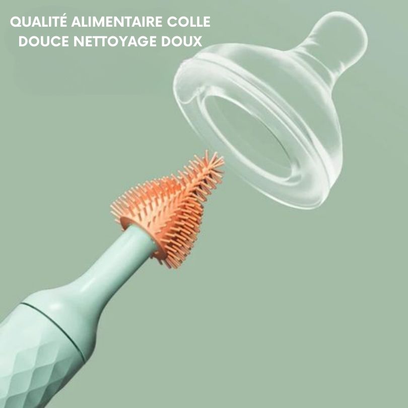 brosse électrique nettoyage biberon | BiberClean™