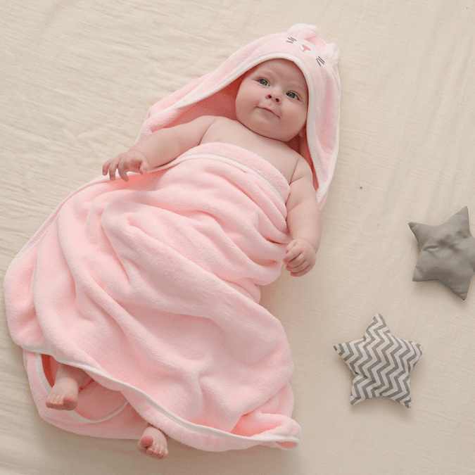 cape-de-bain-bébé-