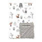 couverture bébé hibou
