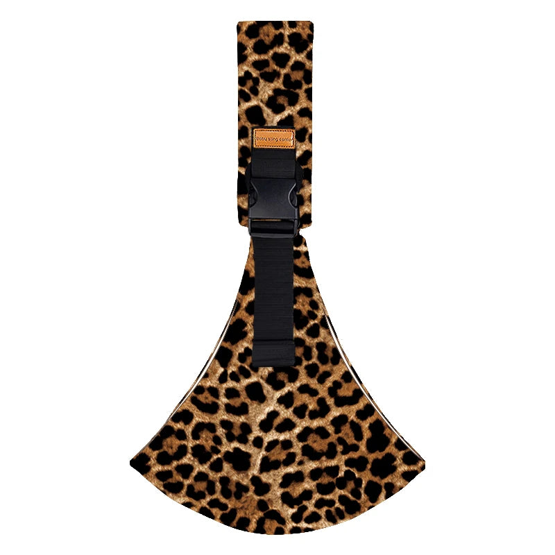 echarpe portage couleur Léopard noir