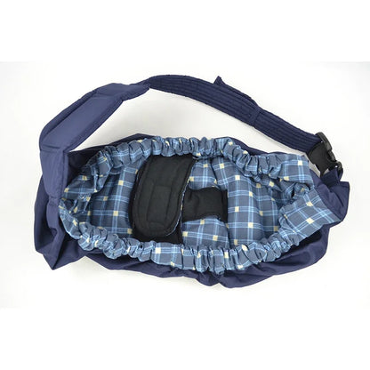 echarpe portage couleur Plaid bleu