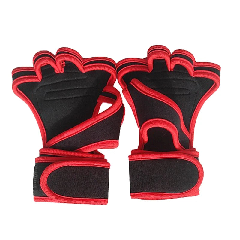 gant pour musculation rouge
