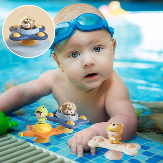 jouet de bain bébé en forme d'animaux flottants colorés