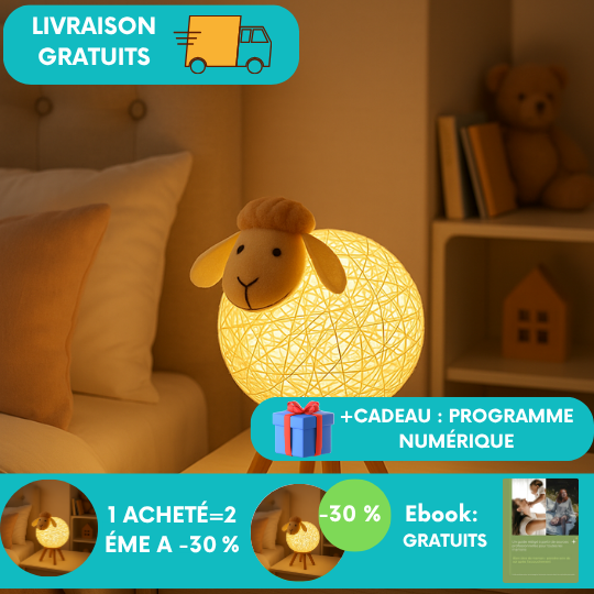 lampe de chevet enfant | Lampe Douce Nuit™️