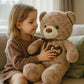 ours en peluche marron, peluche géante pour enfant