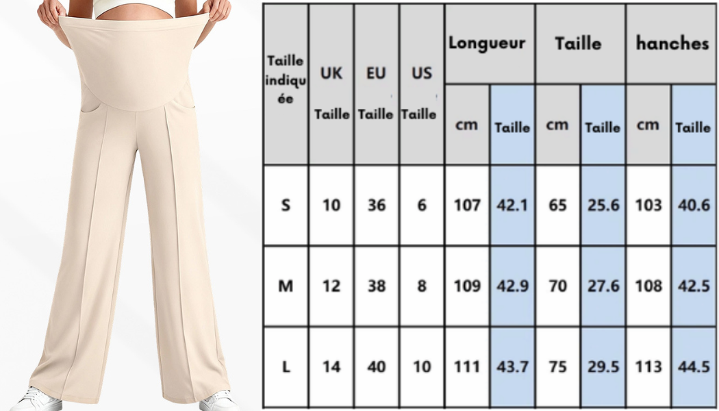 Pantalon grossesse  | Confort Stylé™