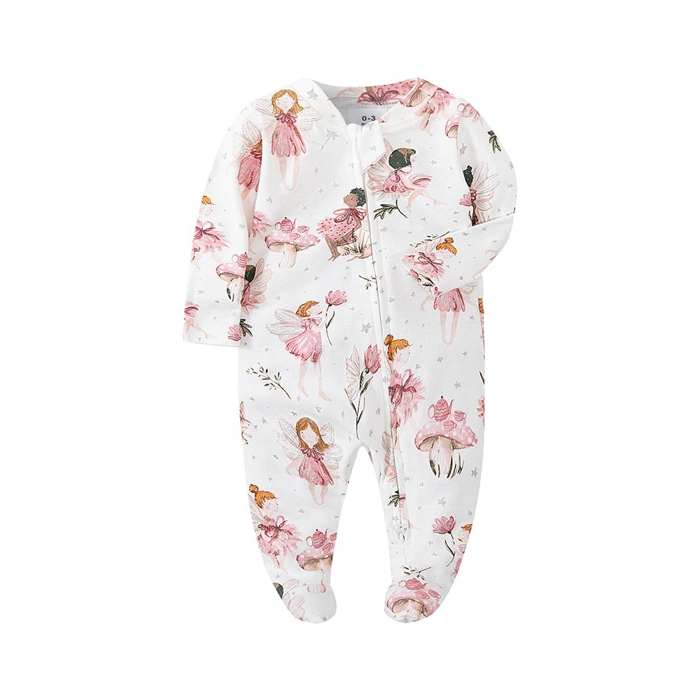 pyjama bebe couleur blanc rose 