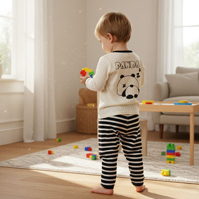 pyjama bebe en coton doux, confortable pour la nuit
