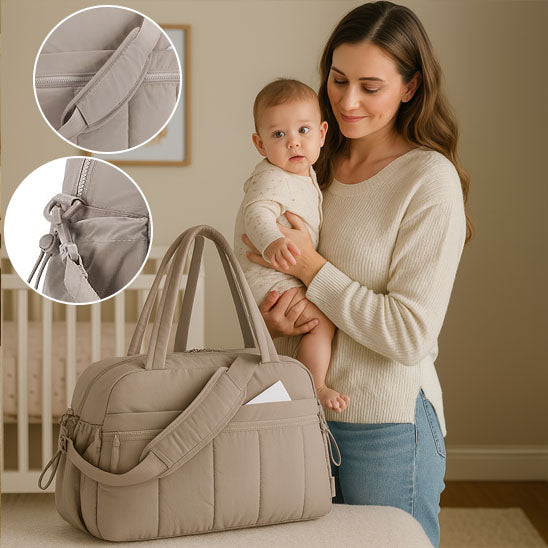 sac à langer mode 2025 tout en un pour ranger les essentiels bébé