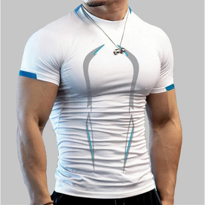 t shirt sport blanc