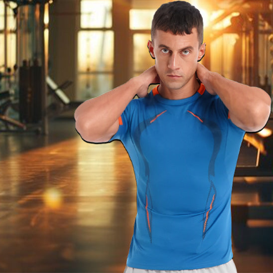 t_shirt-sport-bleu